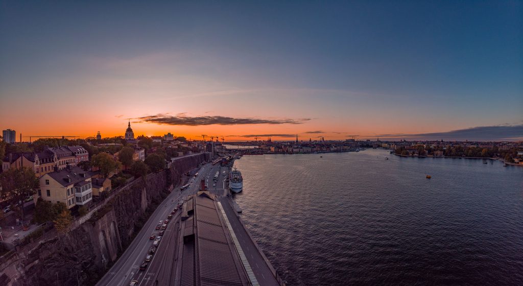 Södermalm & Fotografiska from above